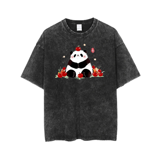 PANDA One Size t- shirt Washed 15