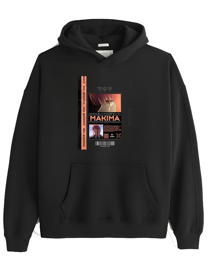 Chainsaw Man One Size hoodie Black 14