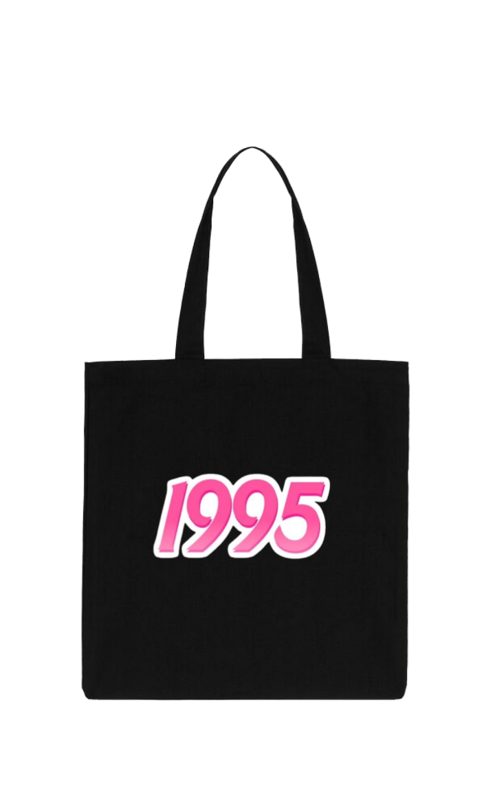 age tote bag Black 1995
