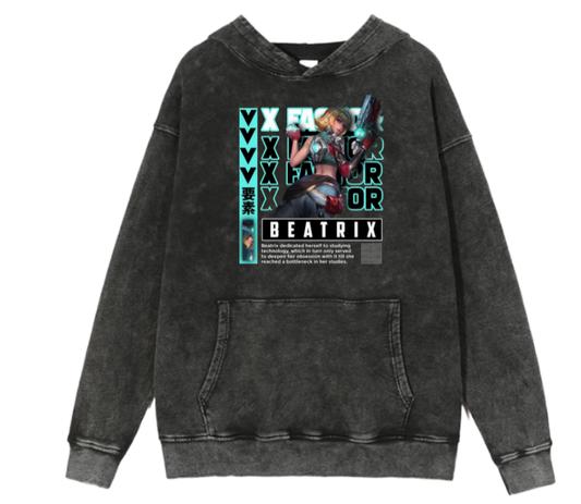 Mobile Legends Bang Bang One Size hoodie Washed 15