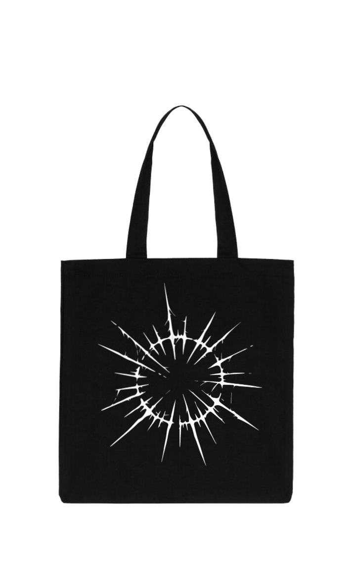 Goth tote bag Black 15