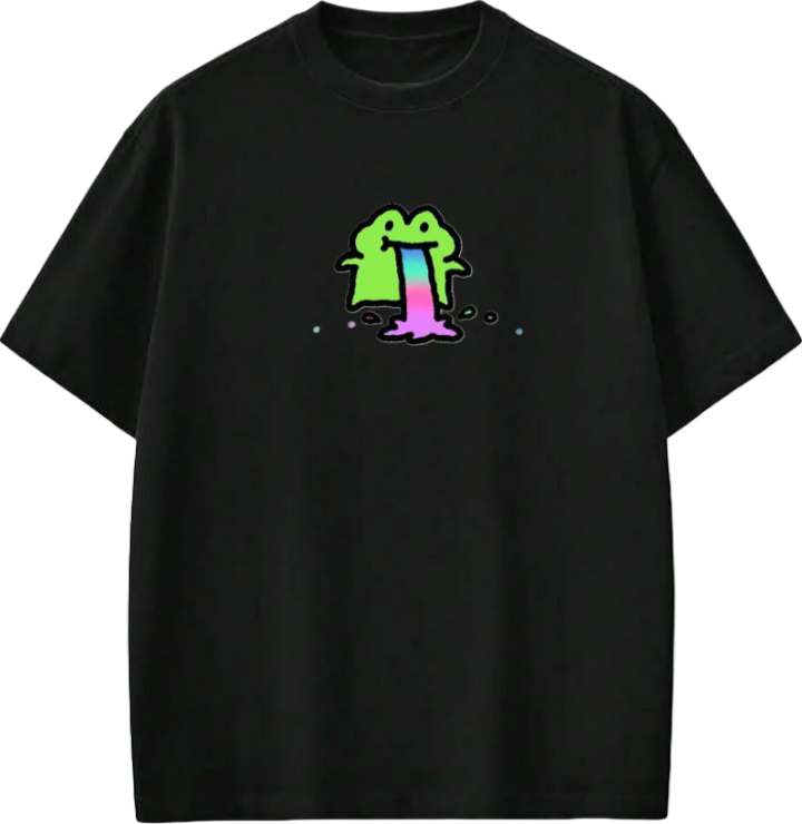 Frog One Size t- shirt Black 15