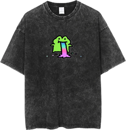 Frog One Size t- shirt Washed 15