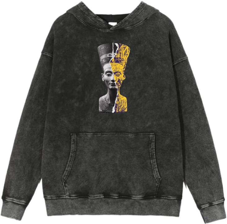 Egypt Over Size hoodie Washed 15