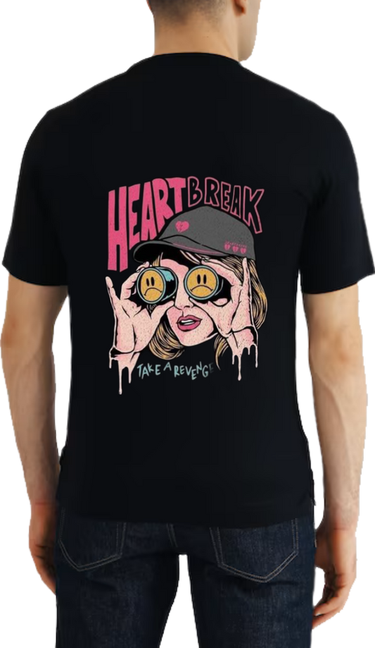 Take a Revenge t- shirt One Size Black back 15