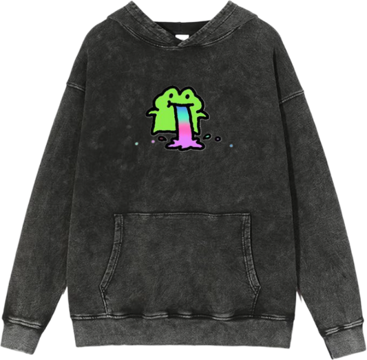 Frog Oversize Hoodie Washed 15