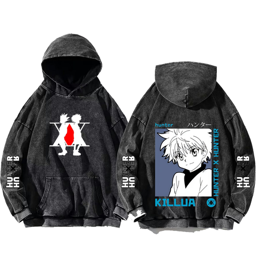 Hunter × Hunter One Size hoodie Washed Back 15