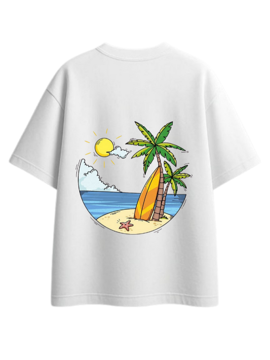 Summer Vibes t- shirt White Back 15