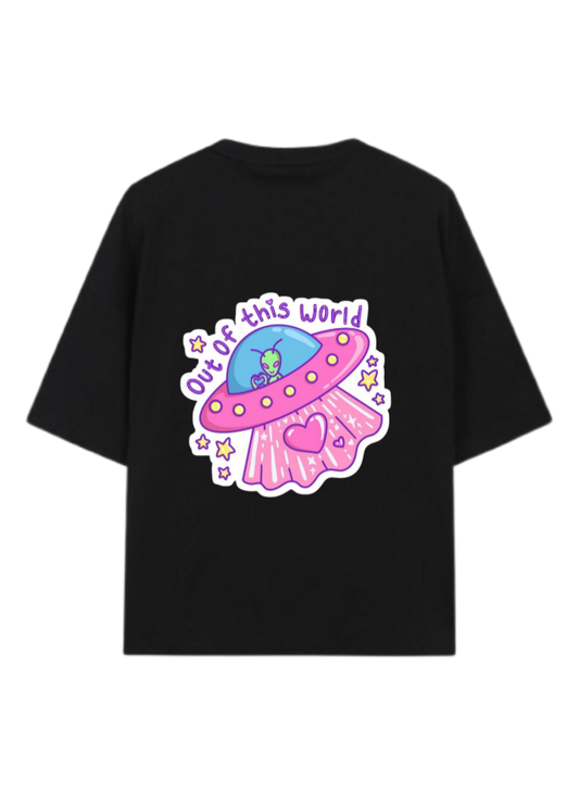 aliens One Size t- shirt Black Back 12