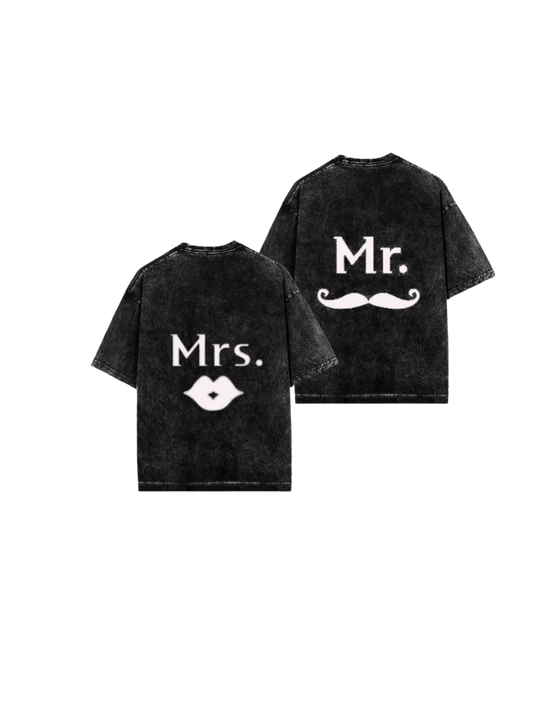 VaIentine coupIe One Size t- shirt Washd Cables 15