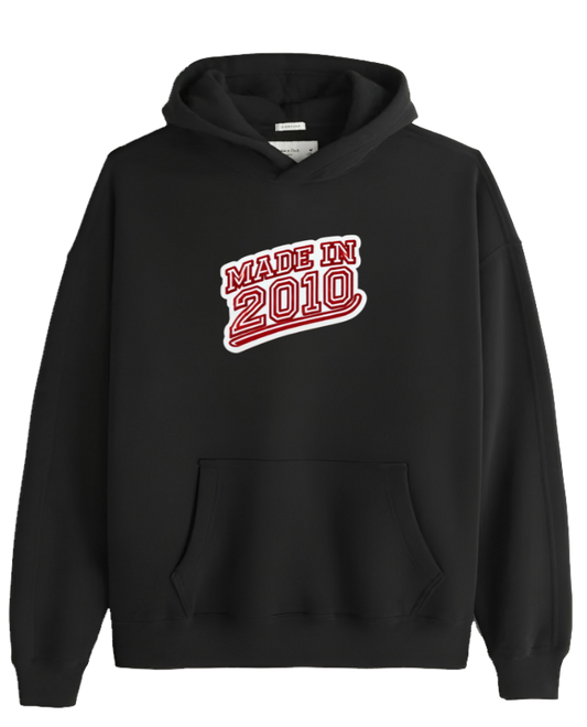 age Oversize Hoodie Black 2006