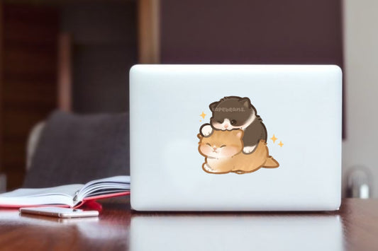 cat Laptop Sticker 15