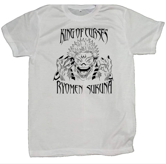 tjujutsu kaisen GOJO fit t- shirt White 29
