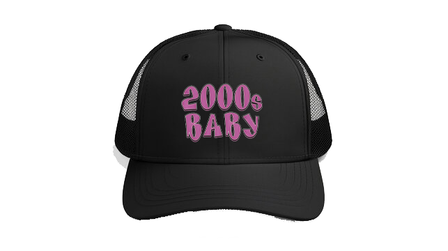Baseball cap Black 2000s BABY 209