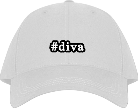 diva# Baseball cap White 158