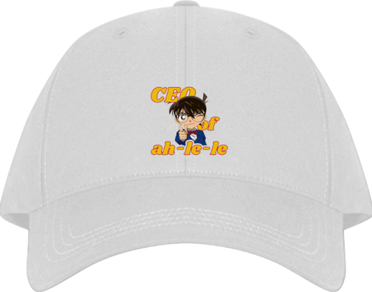 CEO of ah-le-le Baseball cap White 160