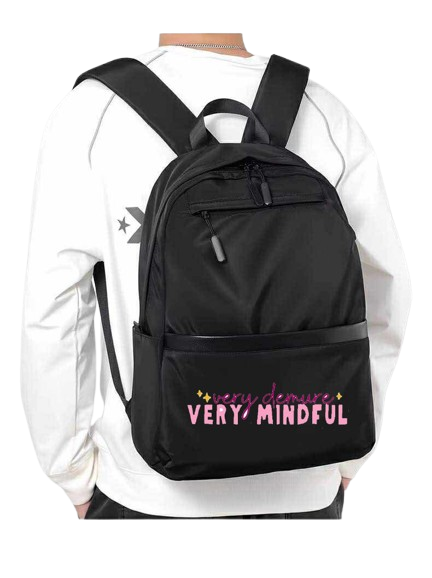 very demure very mindful School Back bag bag 212
