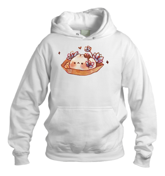 bunny Oversize Hoodie White 16