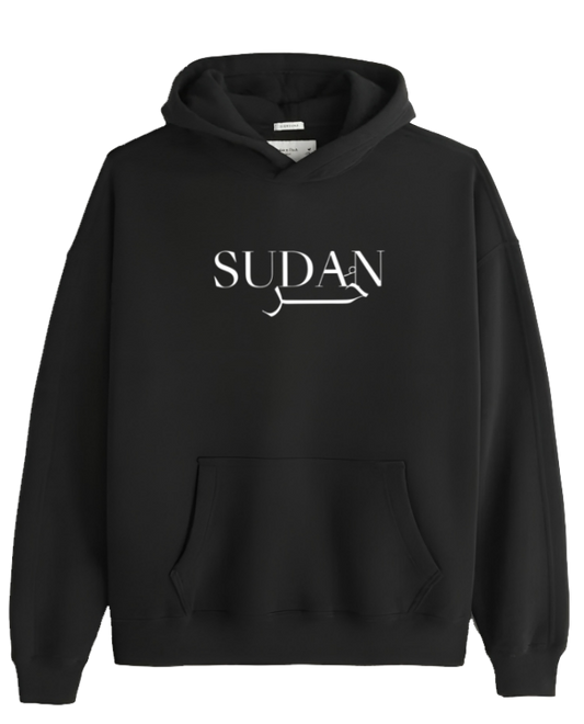 Sudan Oversize Hoodie Black 16