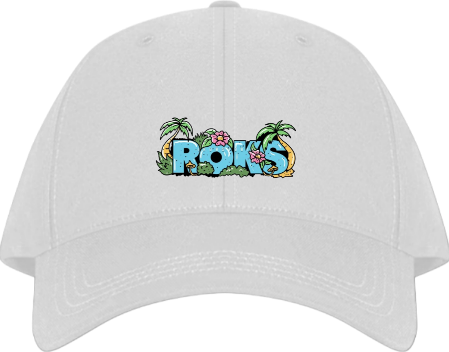 Summer Vibes Baseball cap White 16