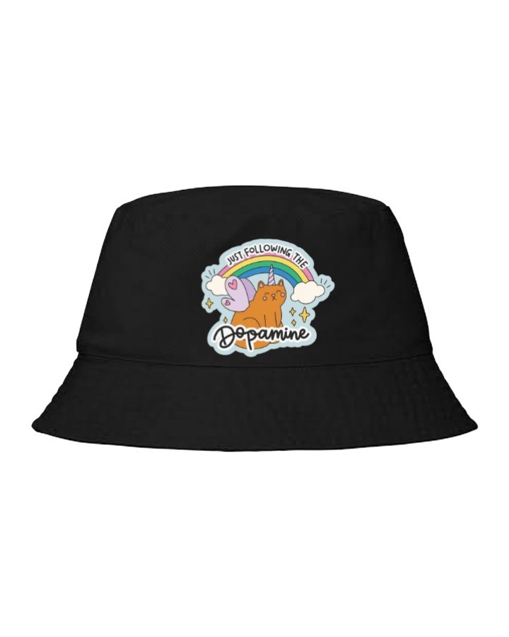 workout gym pilates Bucket hat Fishman hat cap Black 16