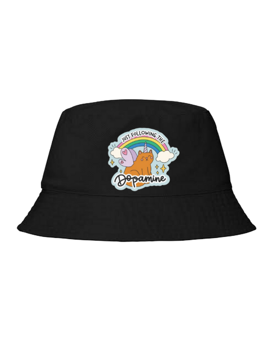 workout gym pilates Bucket hat Fishman hat cap Black 16