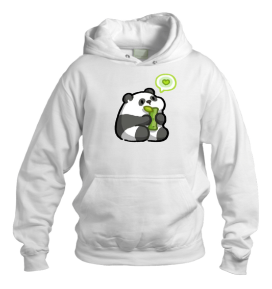 PANDA Oversize Hoodie White 16