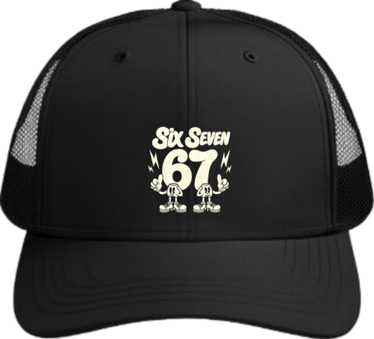 67 designs Baseball cap Black 16