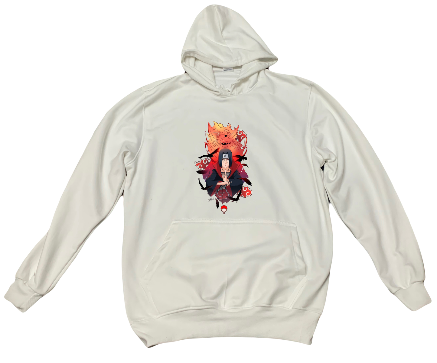 Naruto Shippuden One Size hoodie White 16