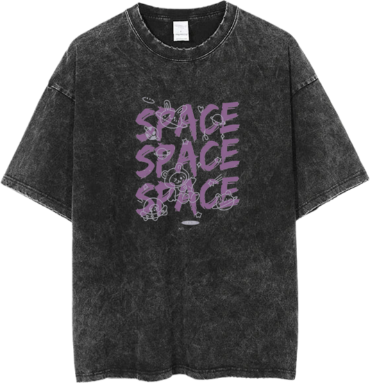 names t- shirt One Size Washed SPACE 16