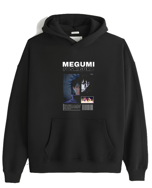 jujutsu kaisen GOJO Oversize  Hoodie Black 16