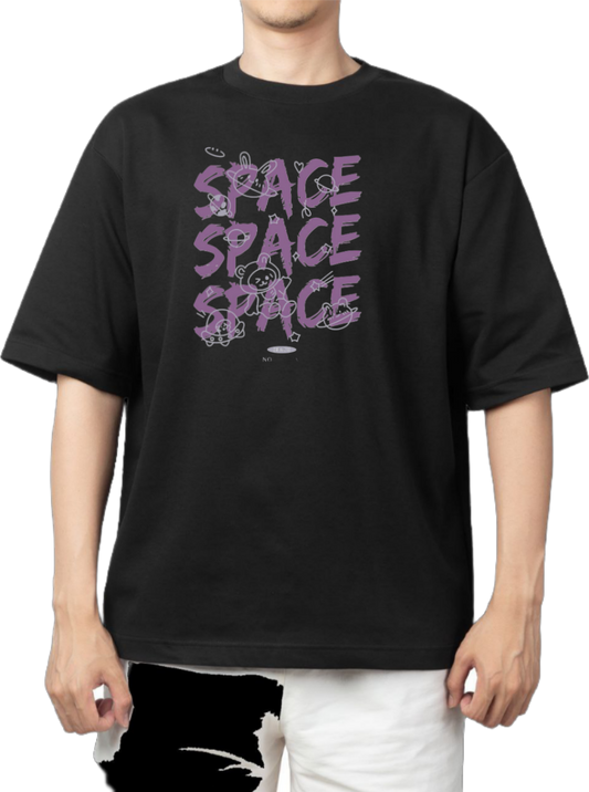 names t- shirt One Size Black SPACE 16