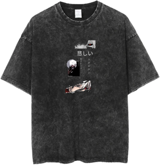 Tokyo ghoul t- shirt One Size Washed 16