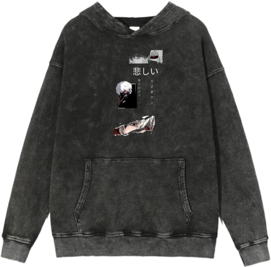 Tokyo ghoul One Size hoodie Washed 16