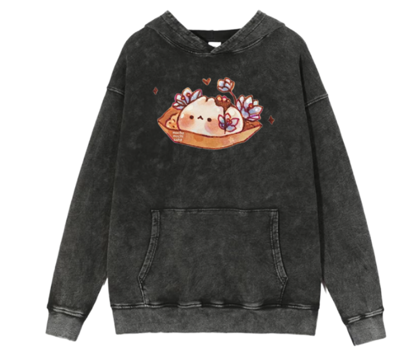 bunny Oversize Hoodie Washed 16