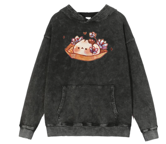 bunny Oversize Hoodie Washed 16