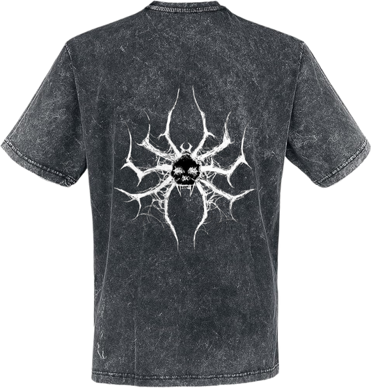 Goth t- shirt Washed Back 16