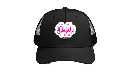 Baseball cap Black IN MY Delulu ERA 16