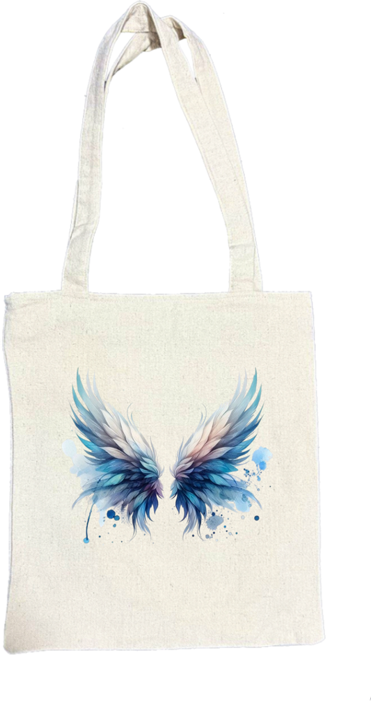 butterflies tote bag Beige 16