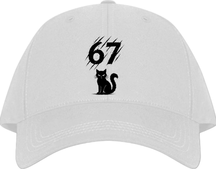 67 designs Baseball cap White 16