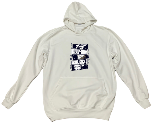 one piece One Size hoodie White 16
