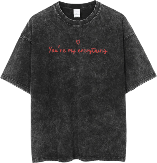 VaIentine coupIe One Size t- shirt Washed 16