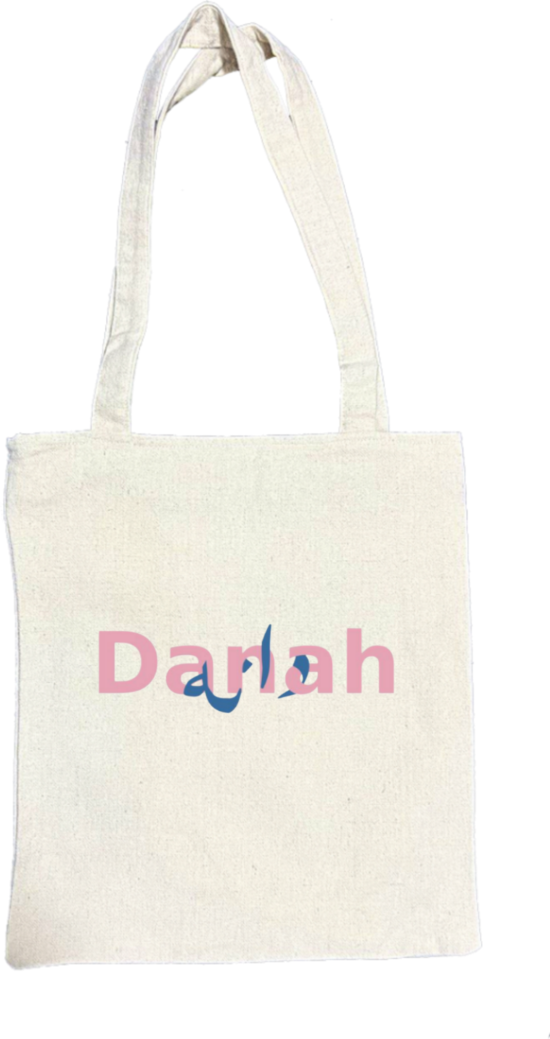 names tote bag beige Dalah 16