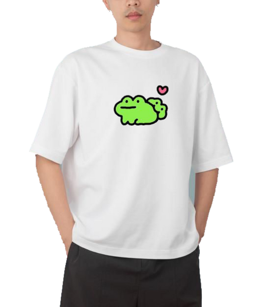 Frog One Size t- shirt White 16