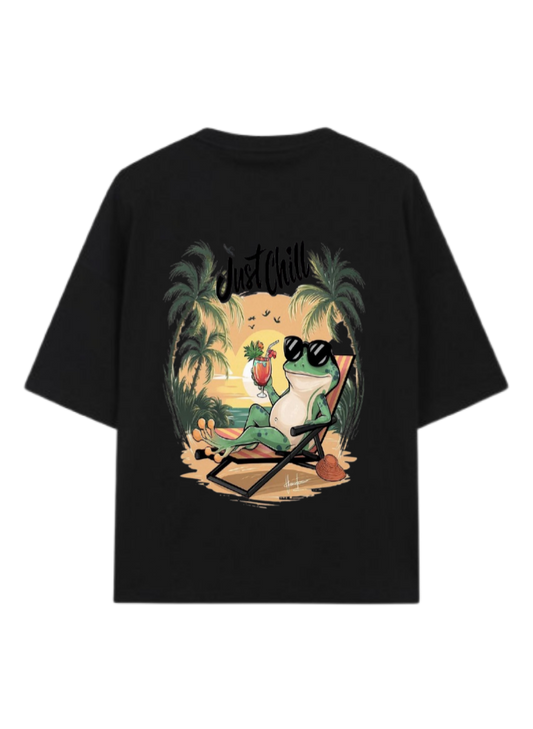 Summer Vibes t- shirt Black Back 16
