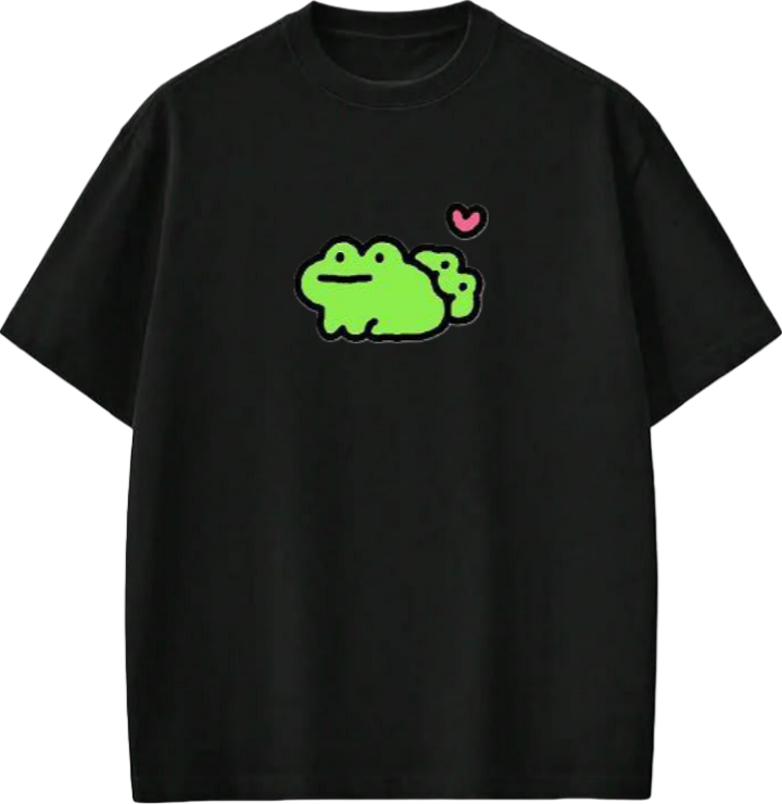 Frog One Size t- shirt Black 16