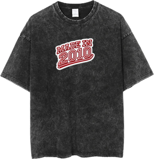 age t- shirt Washed 2010