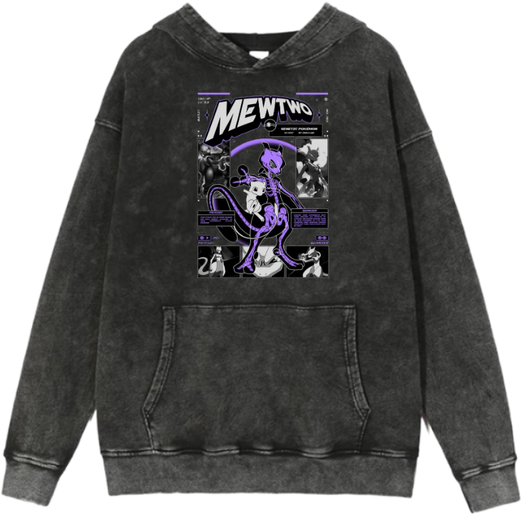 Digimon Adventure Over Size hoodie Washed 16