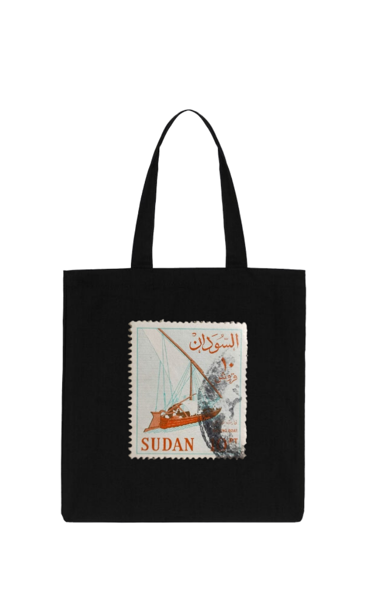 Sudan tote bag Black 16