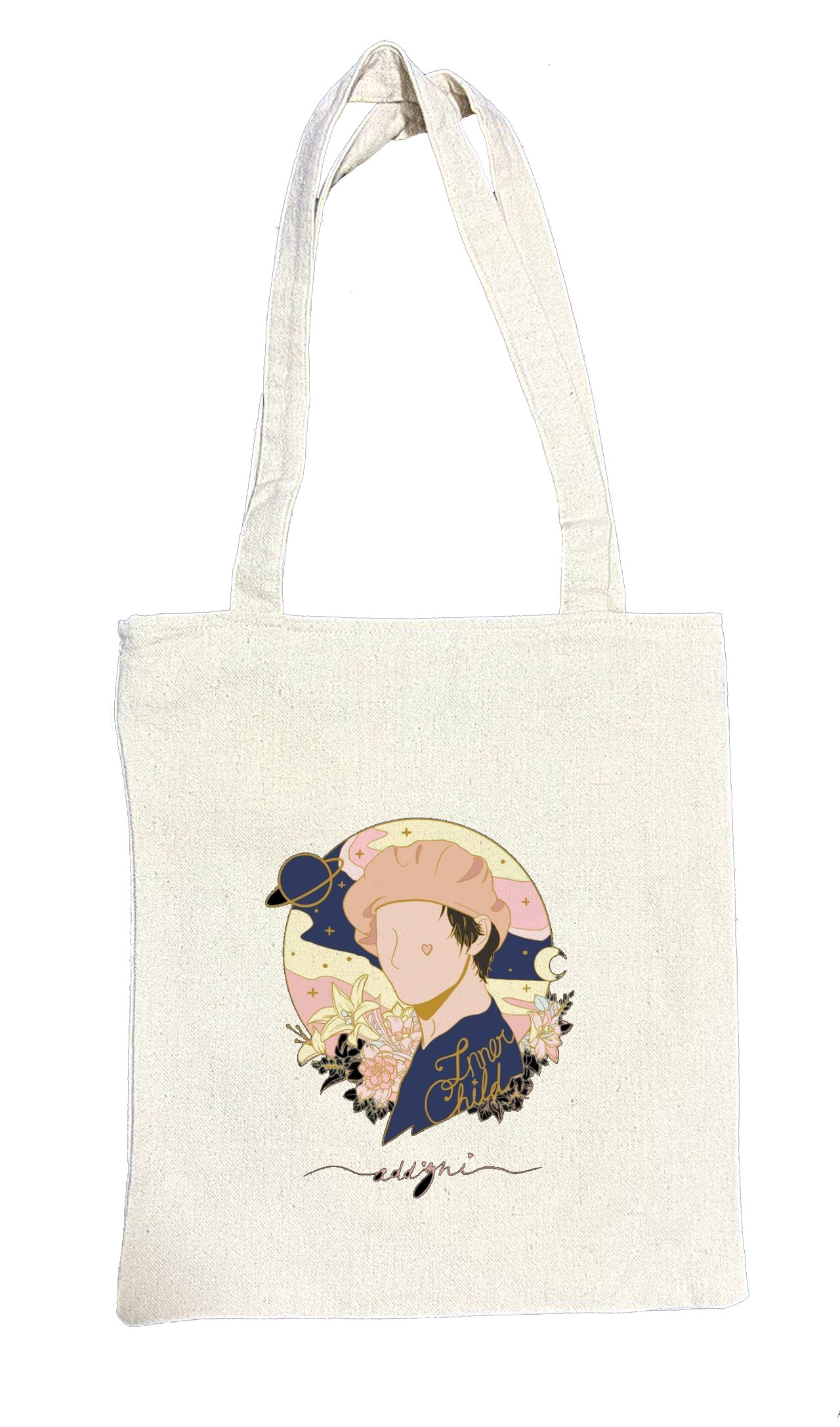 BTS tote bag beige 16